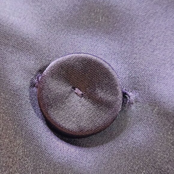 Designer Jason Wu Purple Satin Sleeveless Tailored Vest 10 Quiet Luxury Boho - Picture 11 of 14